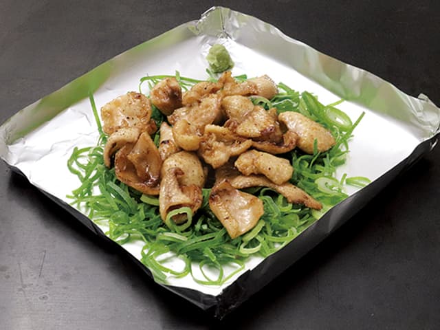 錦 わらい - 鶏皮柚子胡椒ポン酢