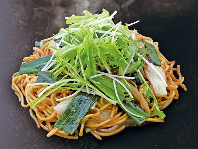 錦 わらい - 【和風醤油仕立て】野菜たっぷり京才菜焼きそば