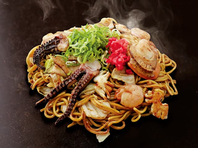 錦 わらい - 【ソース焼きそば】プレミアム
