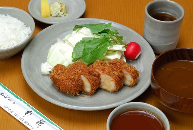 とんかつ武蔵 - ★えびカツ★創業当時からの二刀流のもう一つの、メインメニュー