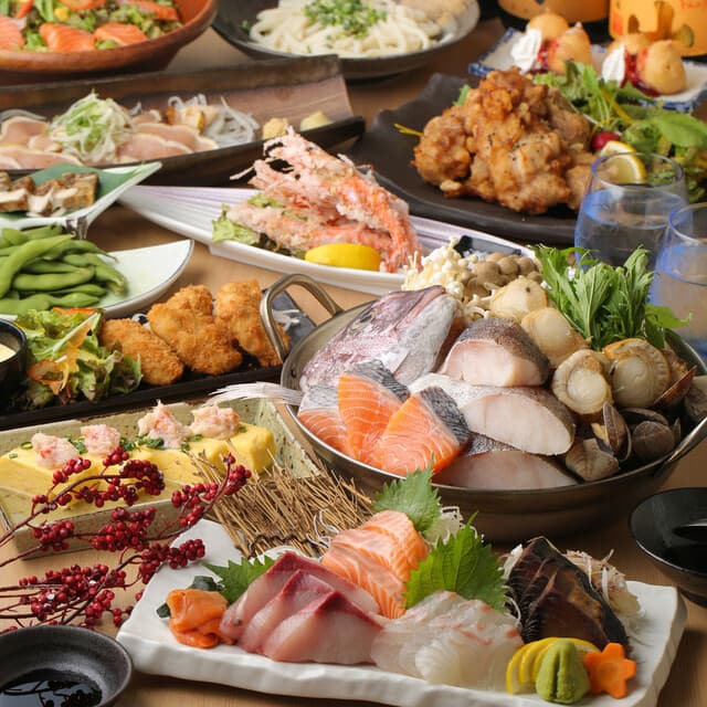 浜焼き 藁焼き 海鮮居酒屋 魚均 -