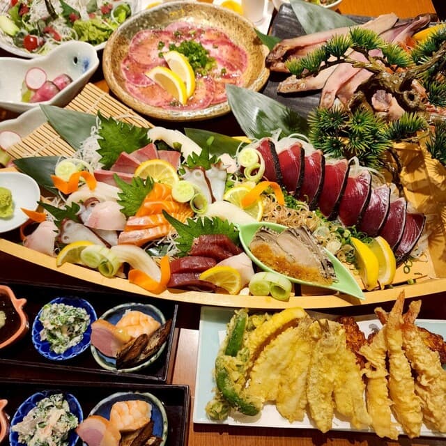 浜焼き 藁焼き 海鮮居酒屋 魚均 -