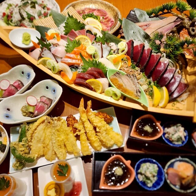 浜焼き 藁焼き 海鮮居酒屋 魚均 -