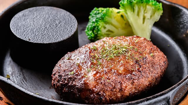 DINING BAR haon - 牛100%ハンバーグ