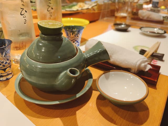 鮨処ひのき - 松茸土瓶蒸し