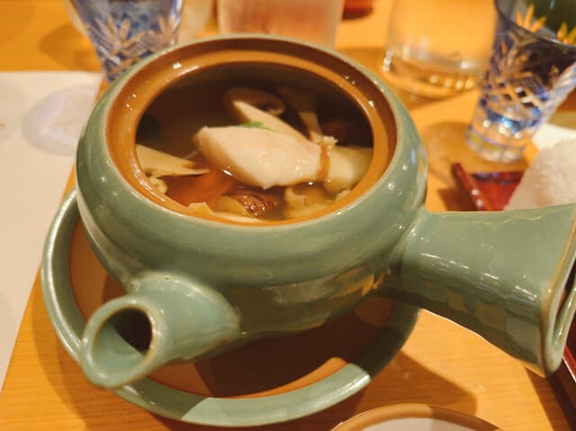鮨処ひのき - 松茸土瓶蒸し