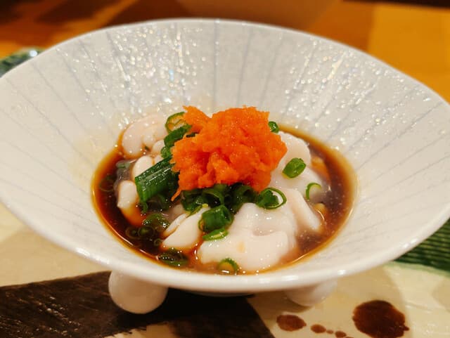 鮨処ひのき - 鯛ポン酢