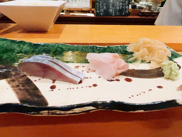 鮨処ひのき - 鯖とクエ