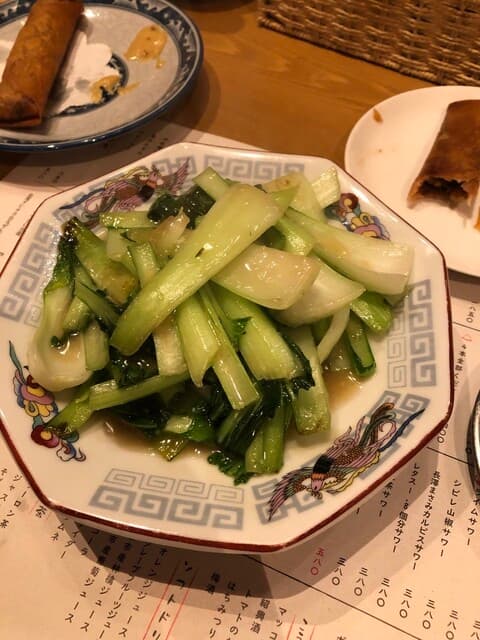 大衆食堂 肉と点心すえぞうアバアバ - 台湾青菜炒め