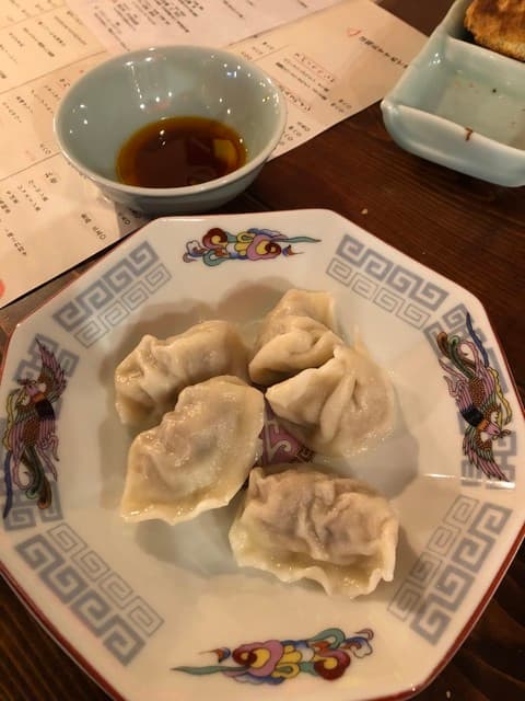 大衆食堂 肉と点心すえぞうアバアバ - 台湾水ギョーザ