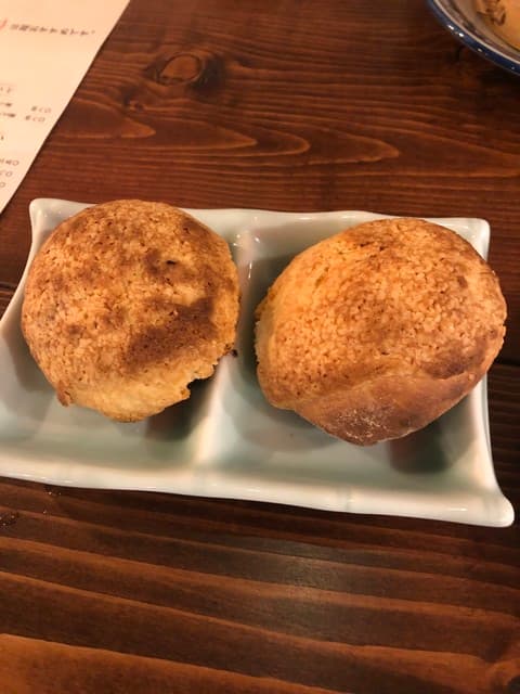 大衆食堂 肉と点心すえぞうアバアバ - チャーシューパオまん