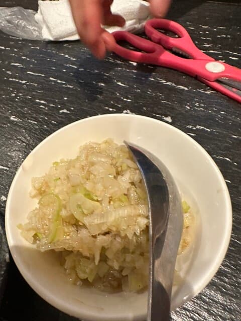 焼肉なら - 上ネギタン塩・ネギ別皿