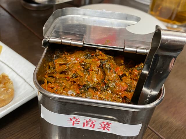 一心堂 - 卓上　辛子高菜
