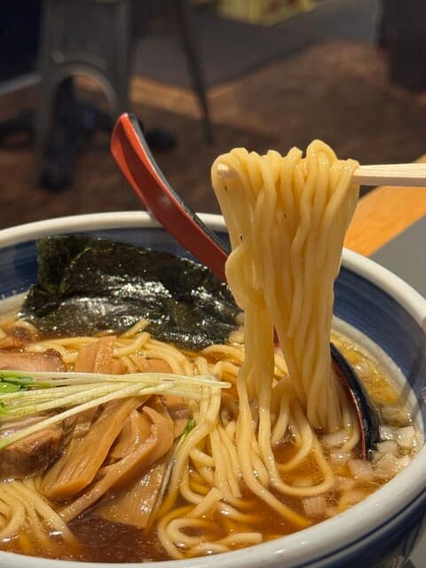双麺 - 双麺らーめん醤油（980円）  大盛り（+180円）