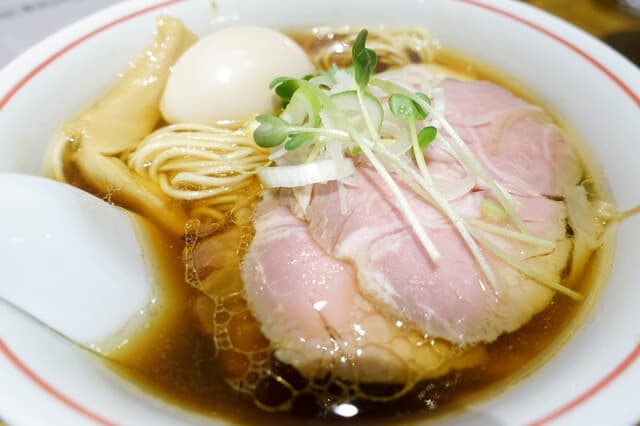 麺尊 RAGE - 特製軍鶏そばアップ