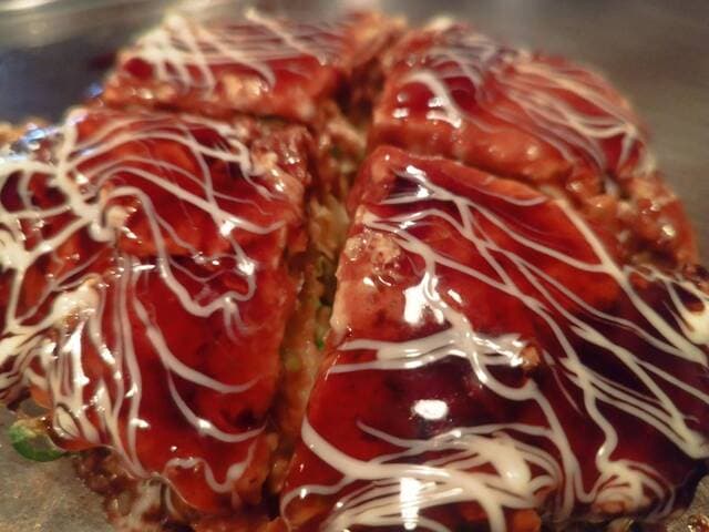 鉄板処 めぐろ - お好み焼き 豚玉