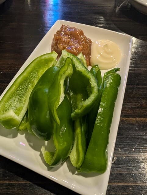 沖縄酒場 やなわらばー - あんだーすーピーマン（500円）