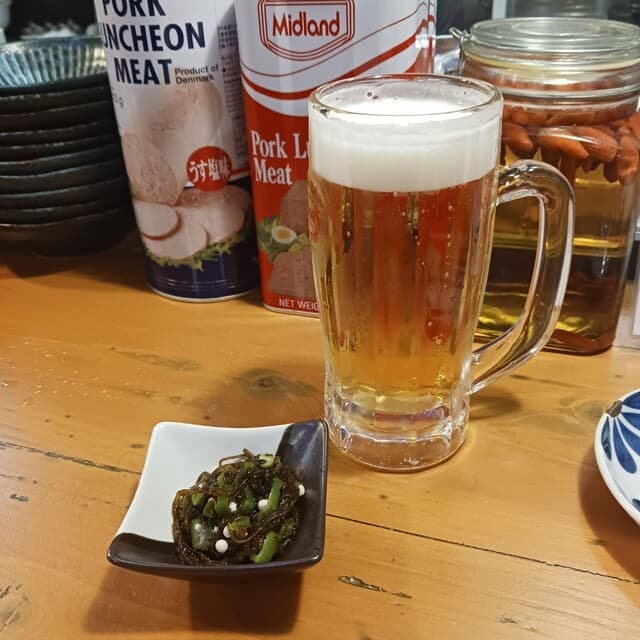 沖縄酒場 やなわらばー - オリオンビール５５０円＆お通し２５０円