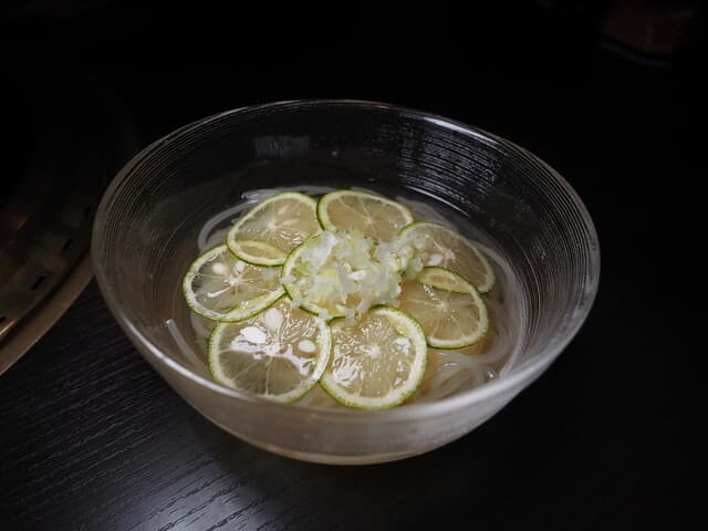 六本木 にくる - すだち冷麺