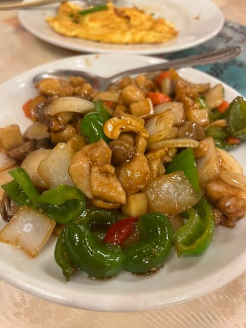順海閣 - 鶏肉とカシュナッツ炒め