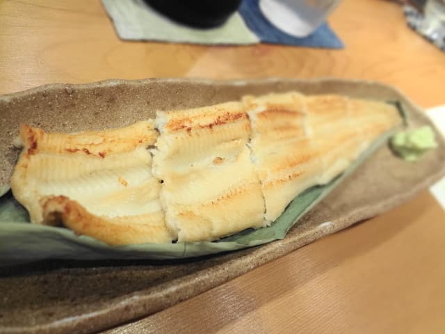 北 - 穴子の白焼き