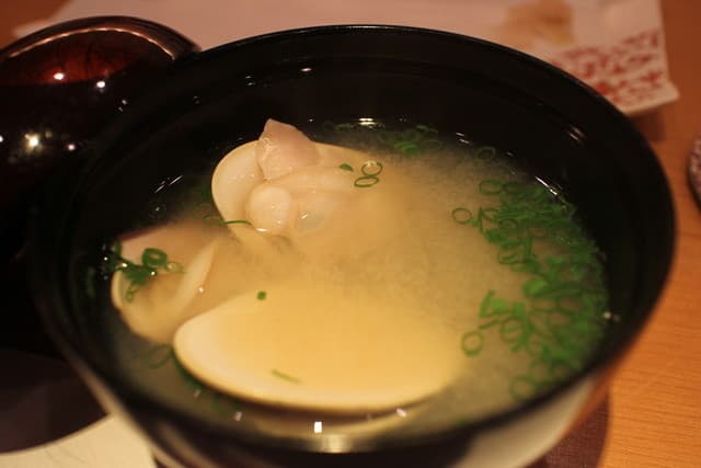 北 - はまぐりの味噌汁