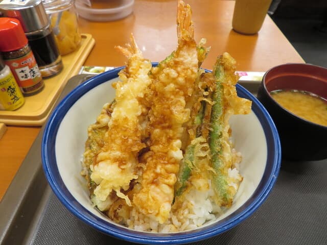 天丼てんや - 天丼 アップ