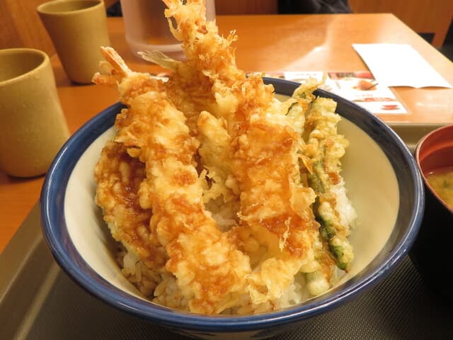 天丼てんや - 天丼 アップ