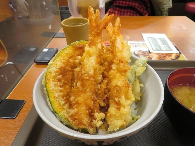 天丼てんや - 天丼 アップ