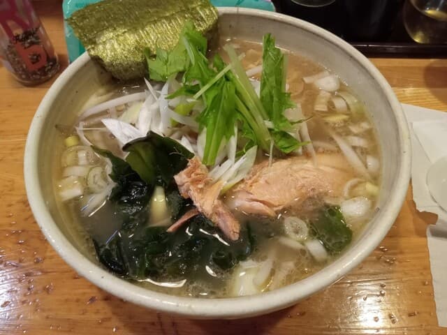 ラーメンショップ 一玲 - 塩ラーメン
