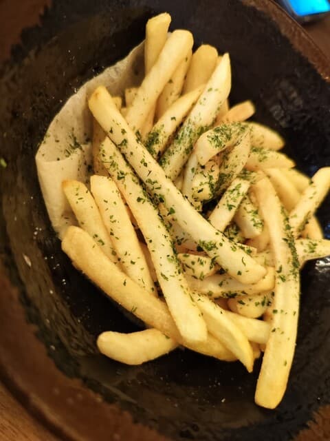酒場  夏目 - フライドポテト（のり塩味）
