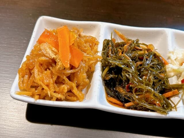 酒場  夏目 - 切り干し大根、松前漬け