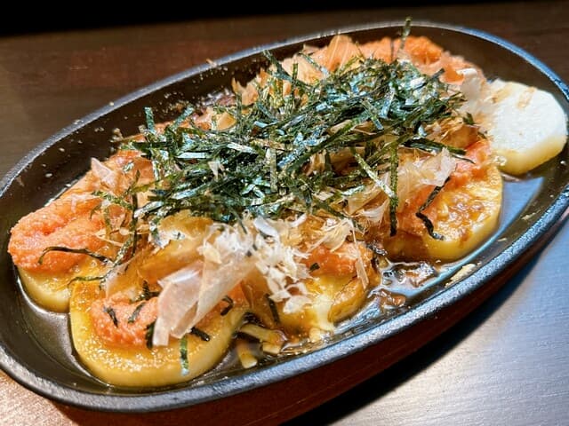 酒場  夏目 - 山芋明太チーズ焼き