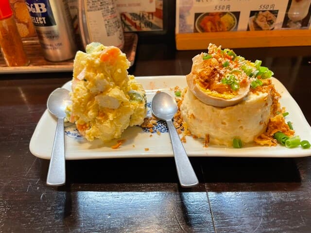 酒場  夏目 - 大正×令和ポテトサラダ盛り合わせ