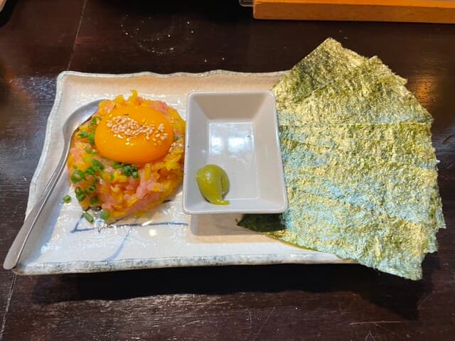 酒場  夏目 - 手巻きトロタク