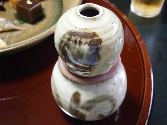 絶景の宿　龍峡亭 - 凌ぎ　徳利蕎麦（とりもつ、すり芋）