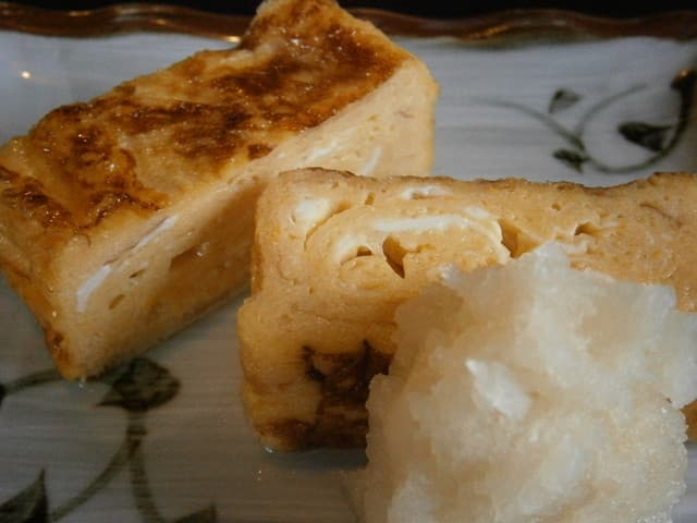 絶景の宿　龍峡亭 - 朝食　玉子焼き