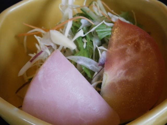 絶景の宿　龍峡亭 - 朝食　サラダ