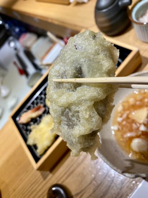 天ぷらと寿司18坪 - 天ぷら五種盛り@979円