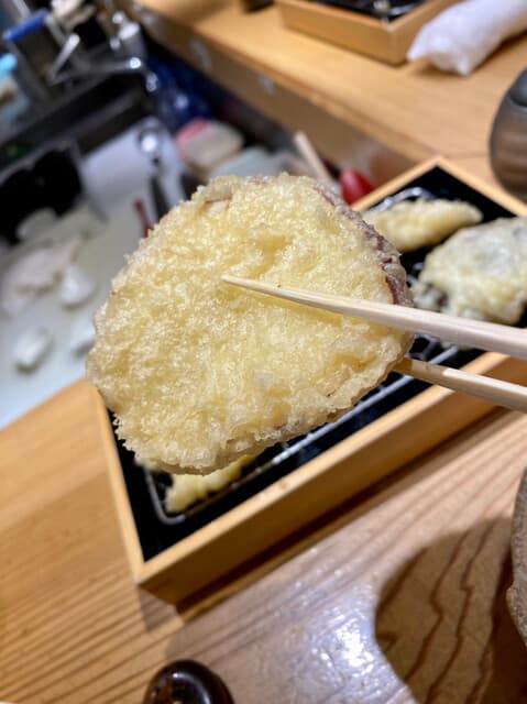天ぷらと寿司18坪 - 天ぷら五種盛り@979円
