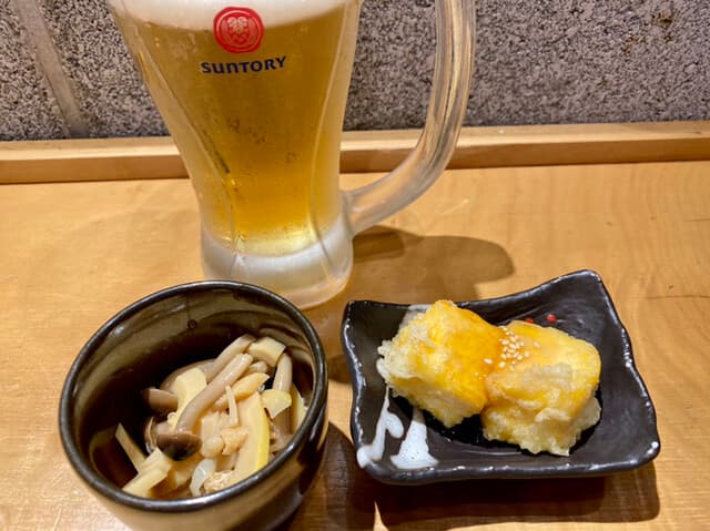 天ぷらと寿司18坪 - 限定 18坪晩酌セット＠1,737円