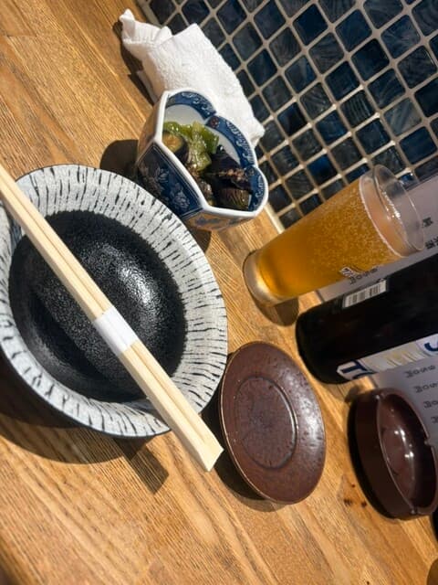炉端 zan - 左上、お通し