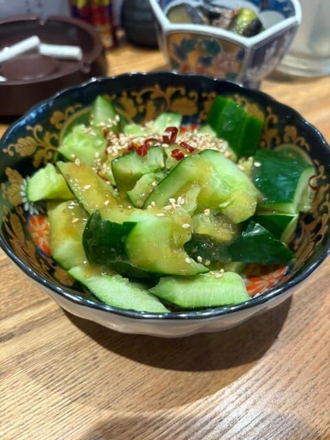 炉端 zan - たたき胡瓜