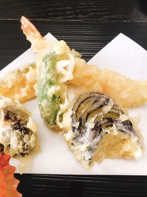 一増 - お仕着せの場合は冷めた天ぷらも仕方ないね