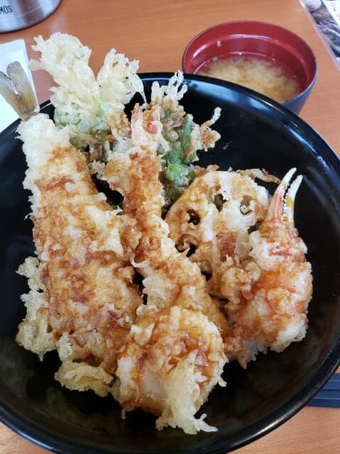 天丼てんや - 冬のご馳走天丼＋小そばサービス