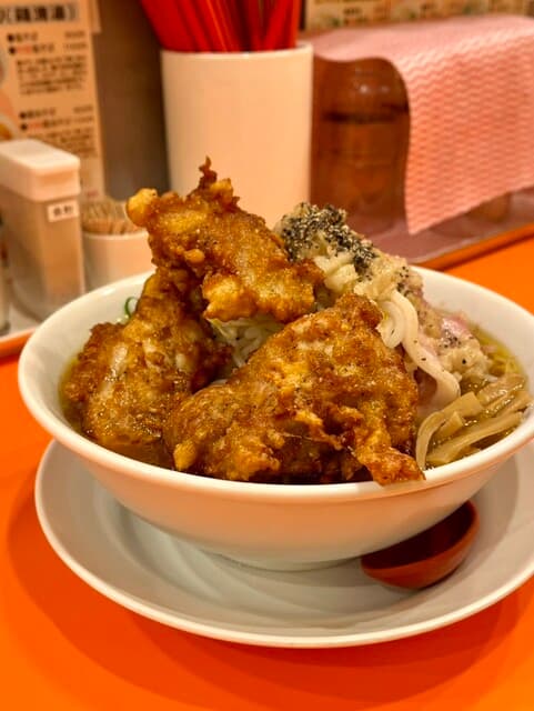 鶏そば・から揚げ専門店らーめんえびす - このボリューム感！