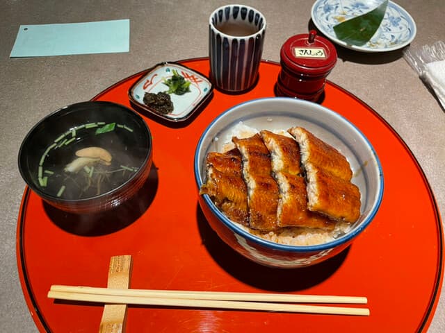 味彩 のと与 - うなぎ丼 上