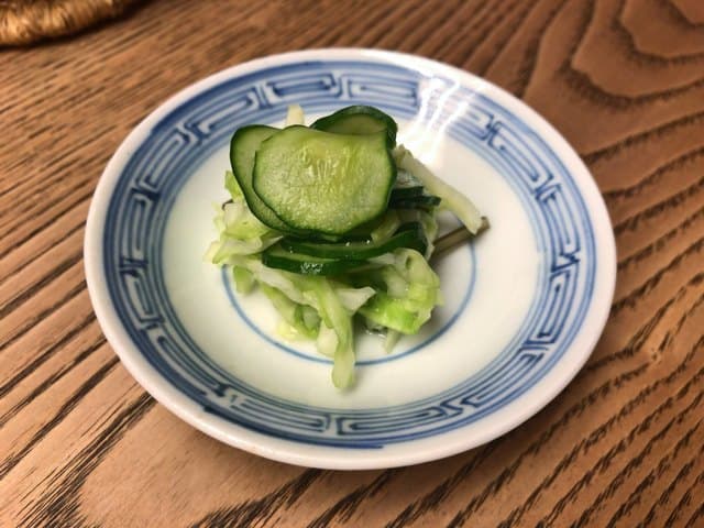 喫茶 山音 - ⚫︎香の物