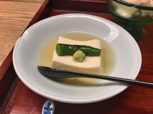 喫茶 山音 - ⚫︎先付・胡麻豆腐