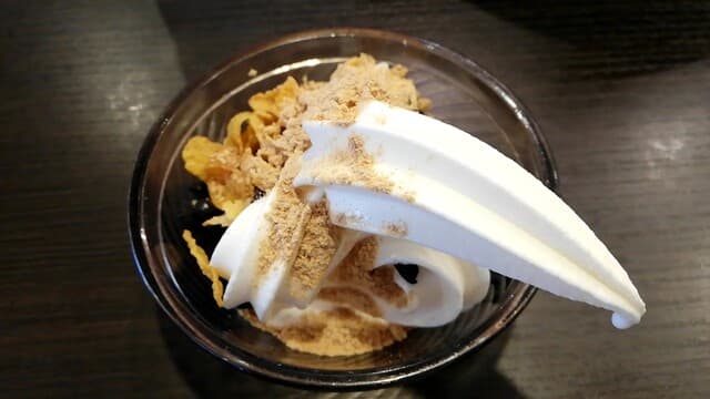 しゃぶ葉 - 〆はソフトクリーム